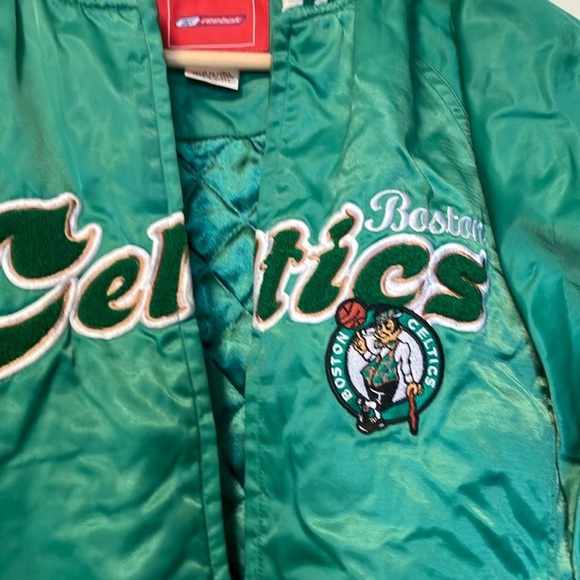 Vintage Reebok Green Boston Celtics Jacket - Picture 2 of 10